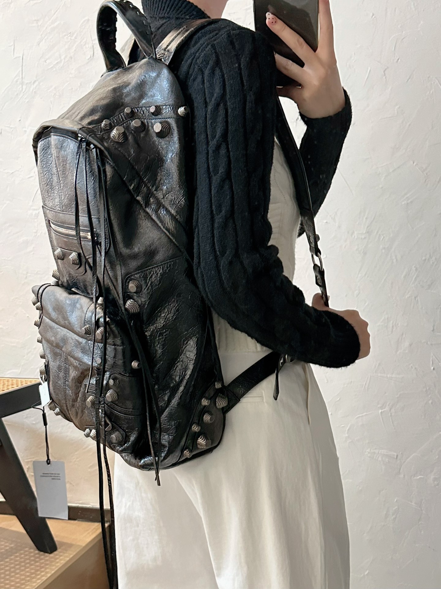 Balenciag Le Cagole Backpack-45.9×35×18CM