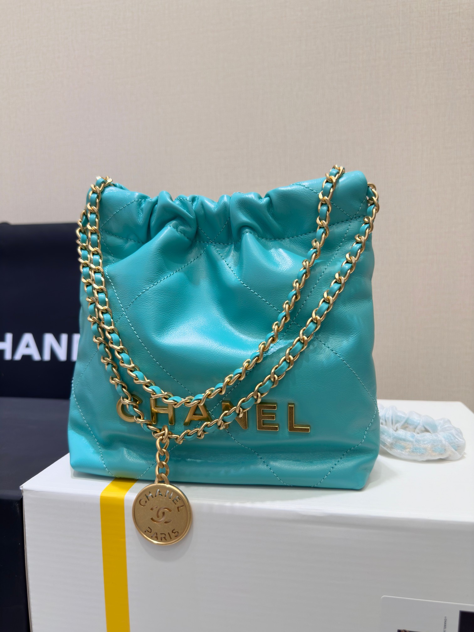 Ch@nel Mini 2024SS Handbags-19*20*6CM