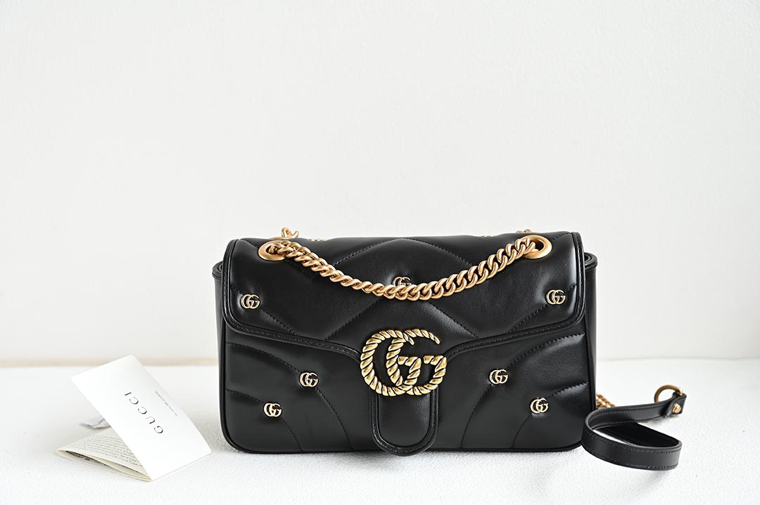 G*u*i marmont bag-26*15*7cm
