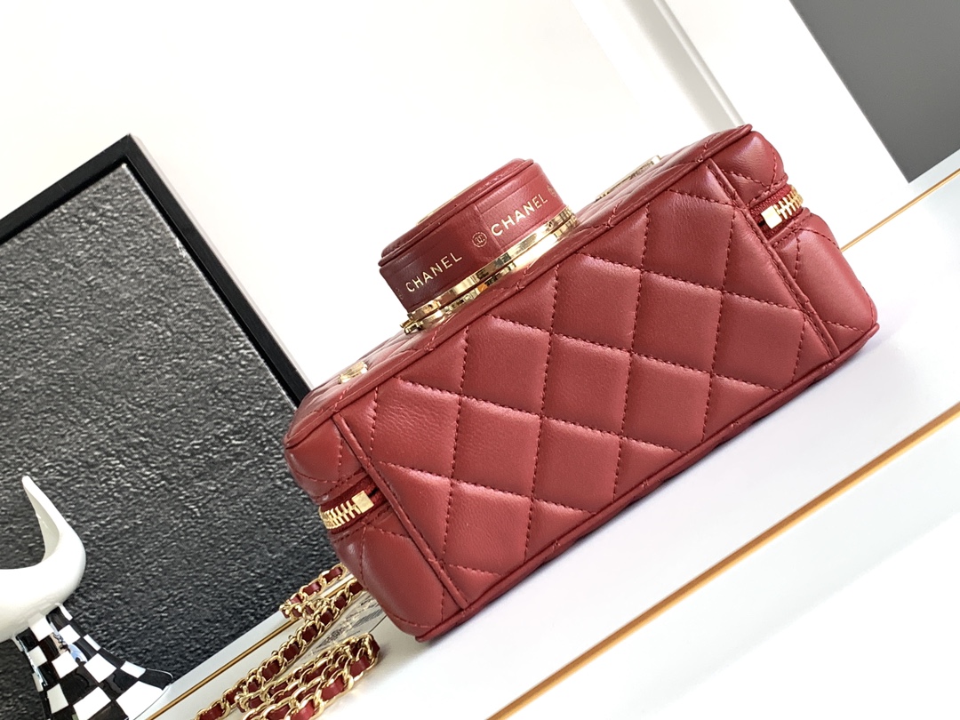 Ch@nel Vintage Camera Bag-18CM