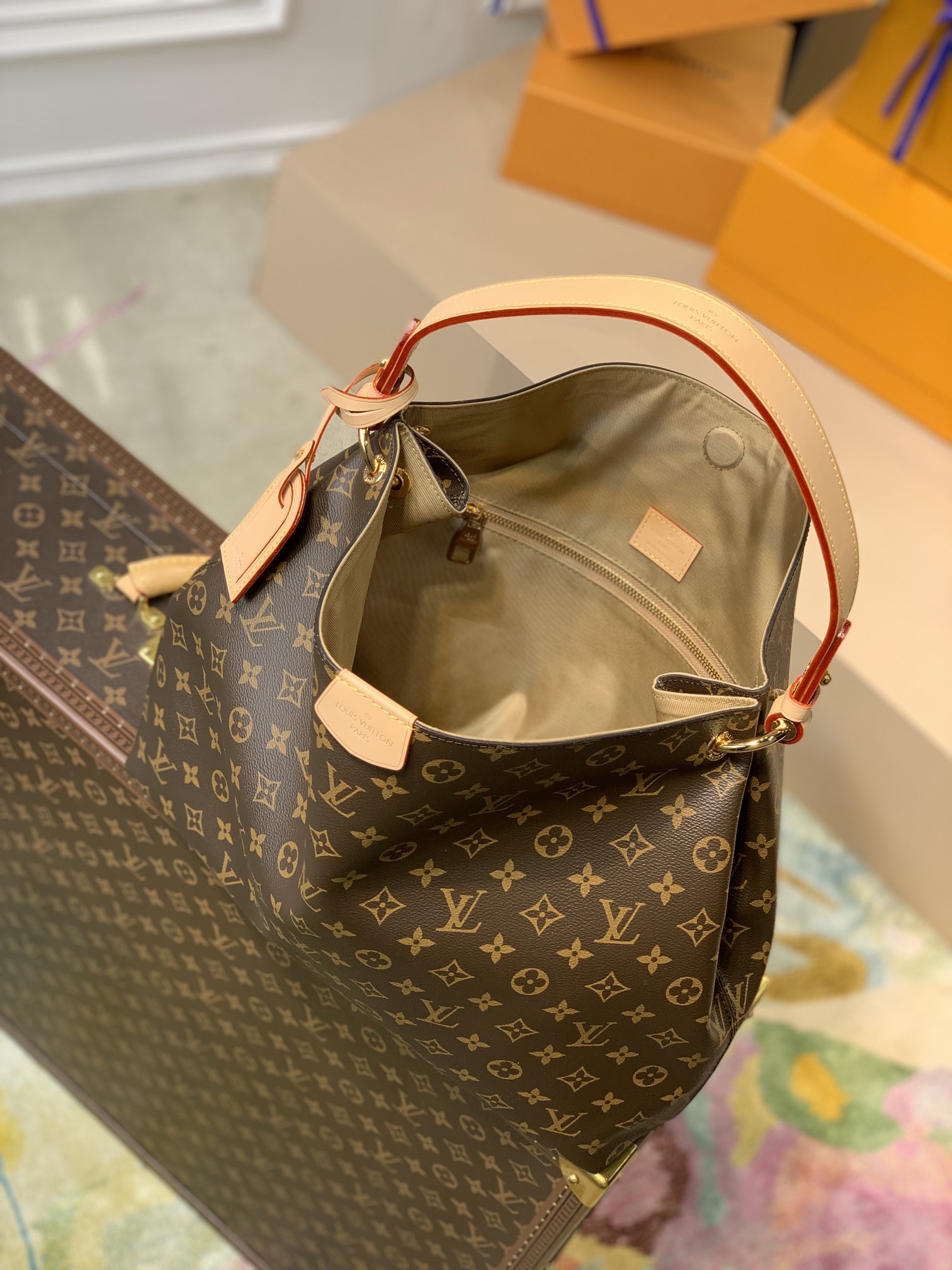 l0*is V*t0n graceful handbags-41×35×14cm