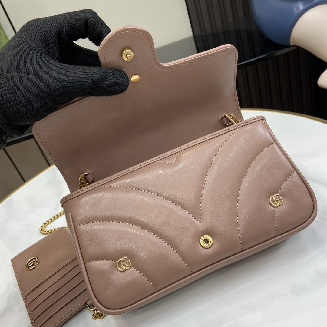 G*u*i marmont bag-12*21*5cm