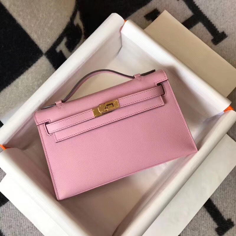 H**mes mini kelly pochette-epsom leather-22cm
