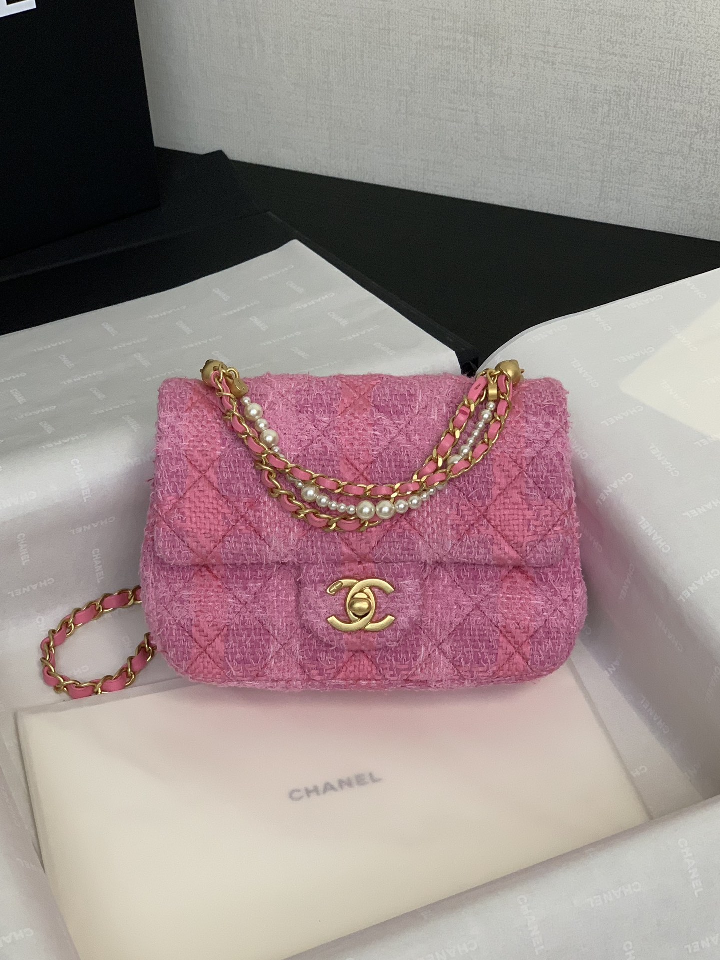 Ch@Nel Flap Bag-17CM