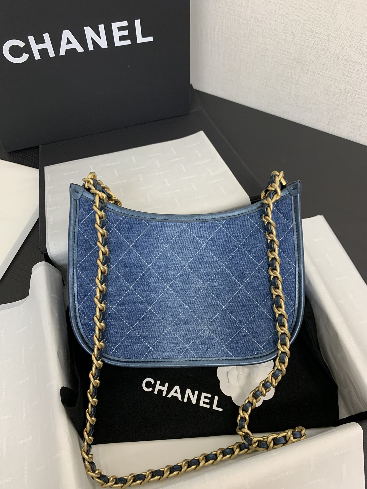 Ch@nel 2024SS Hobo Handbags-23×7×24CM