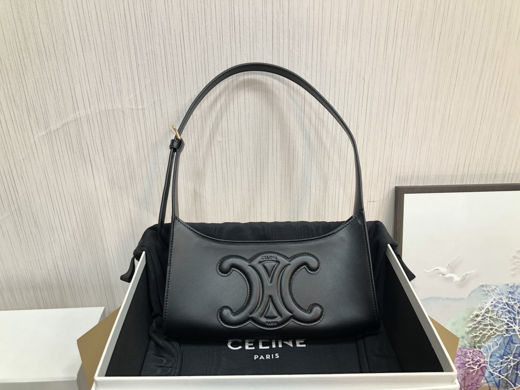 Ce**e cuir triomphe bag-24x13x5cm