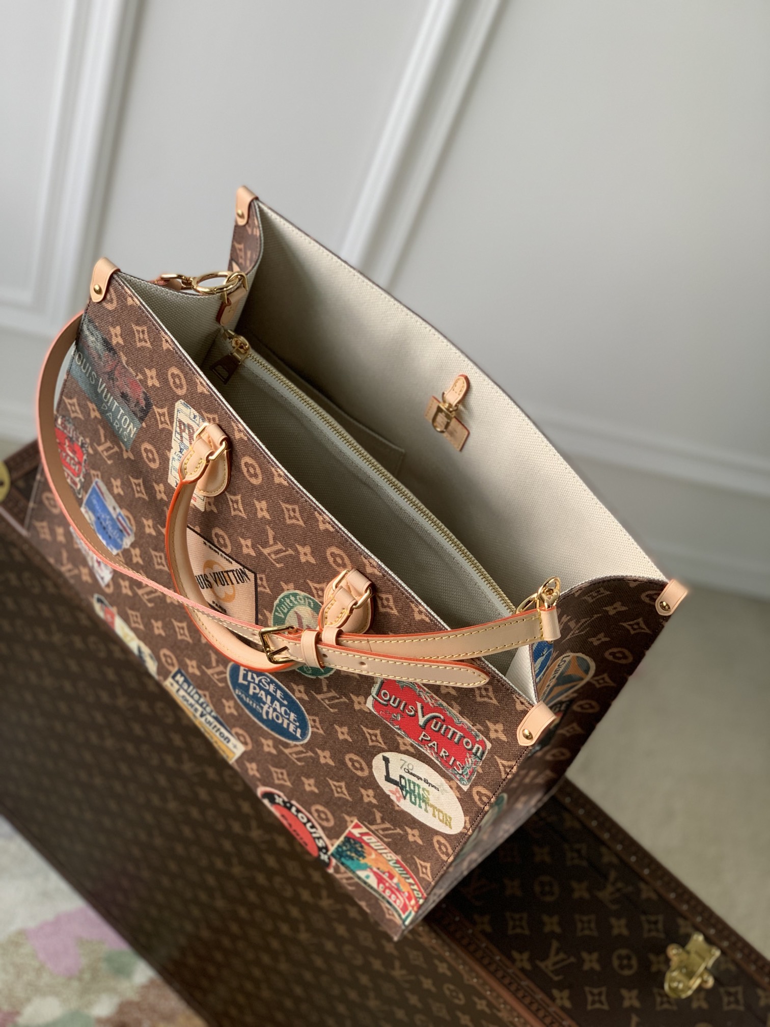 l0*is V*t0n onthego voyage handbag-m46823-43*33*18.5 cm