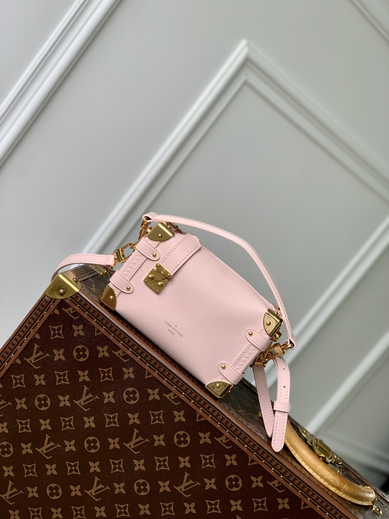 l0*is V*t0n side trunk -m46815-18×12.5×8cm