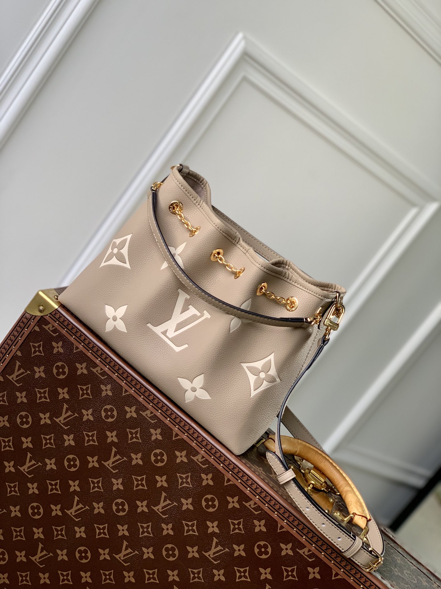 l0*is V*t0n summer bundle handbag-28.0 x 20.0 x 11.5cm