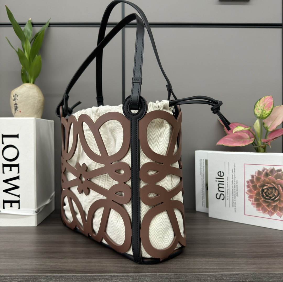 L0ew* anagram tote-32*12*25.5cm