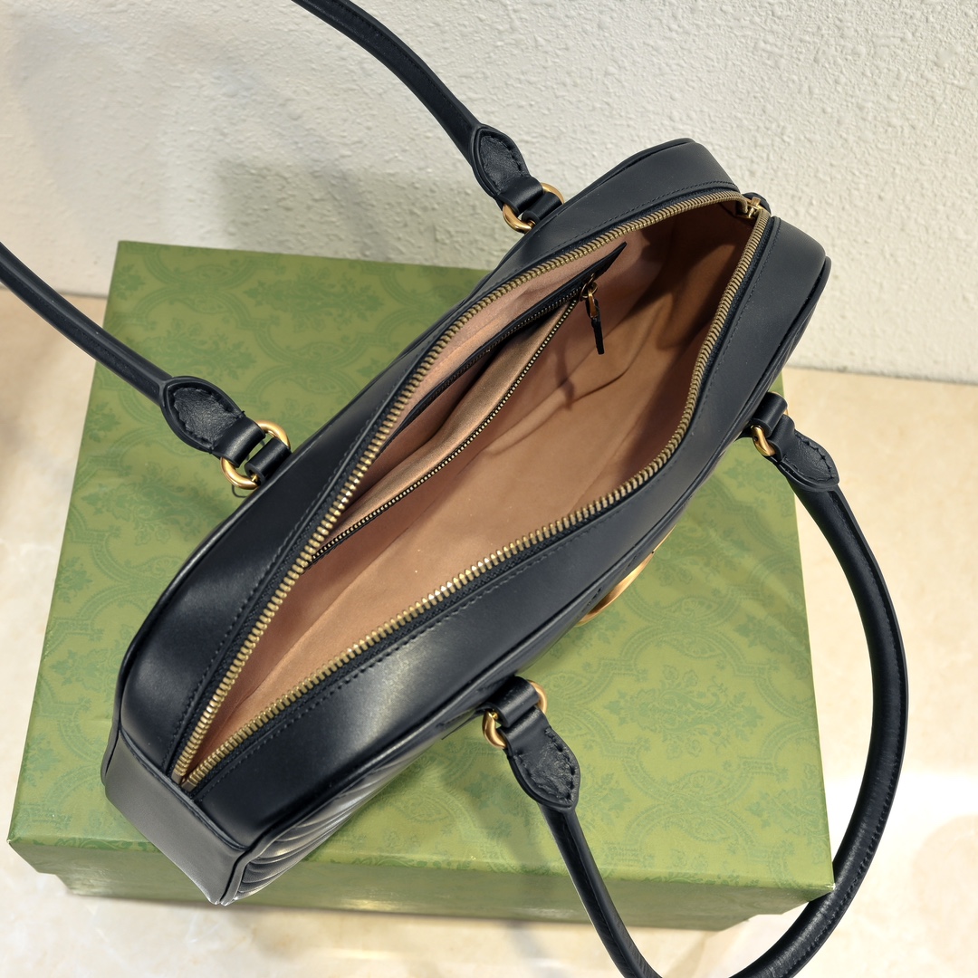 G*u*i gg marmont top handle bag-35.5*16.5*7cm