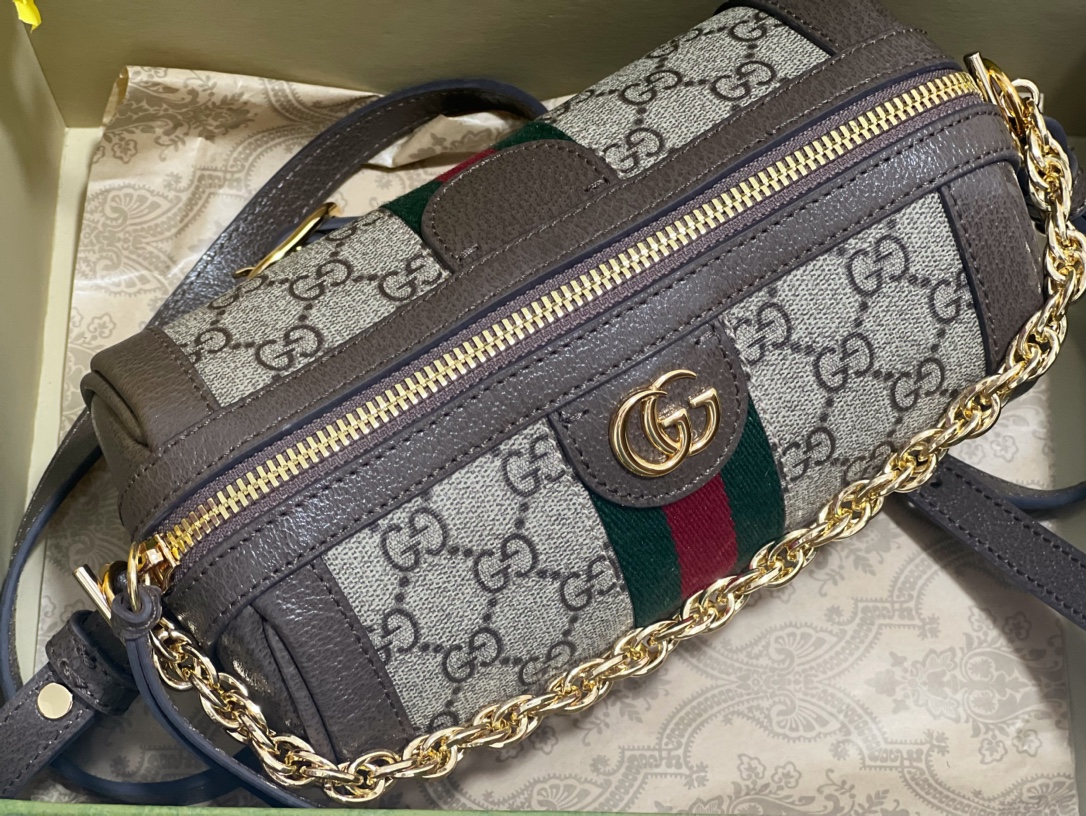 G*u*i ophidia mini shoulder bag-18.5*10*10cm