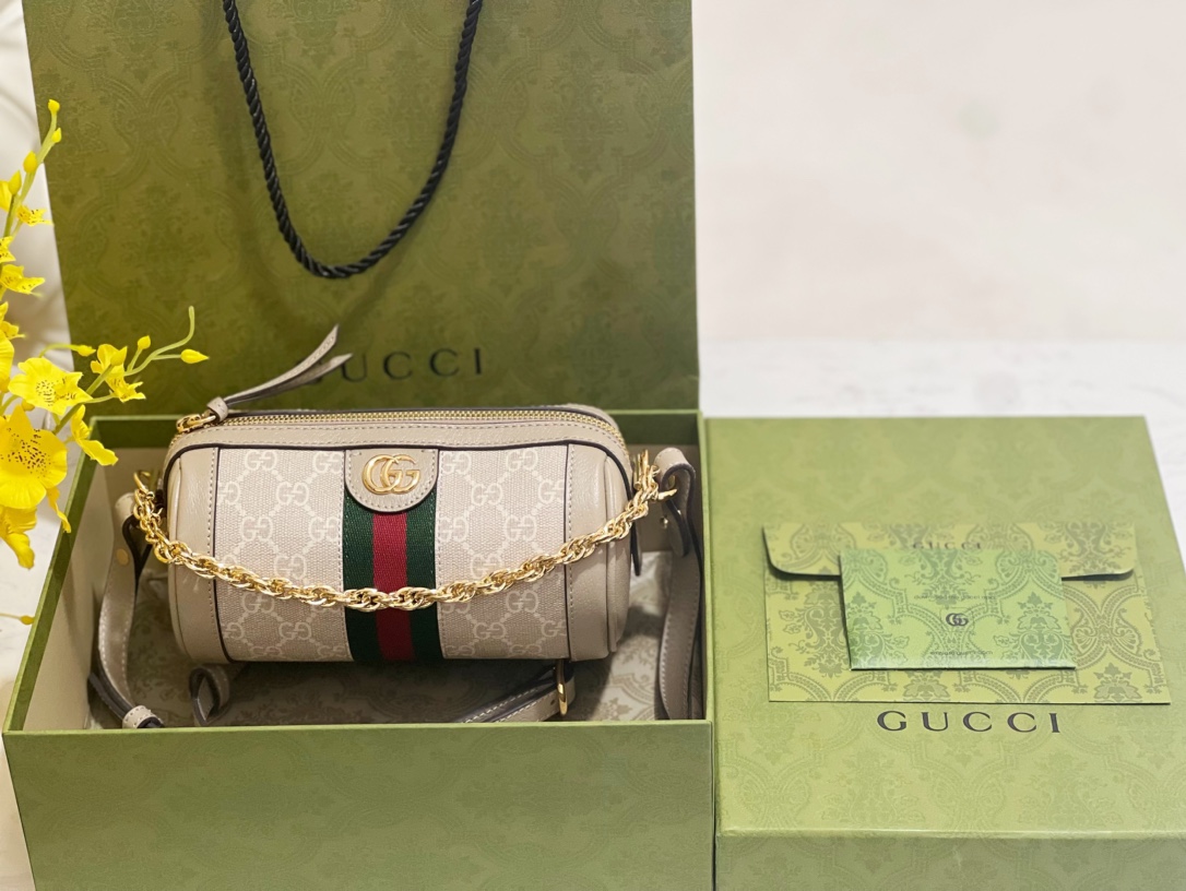 G*u*i ophidia mini shoulder bag-18.5*10*10cm