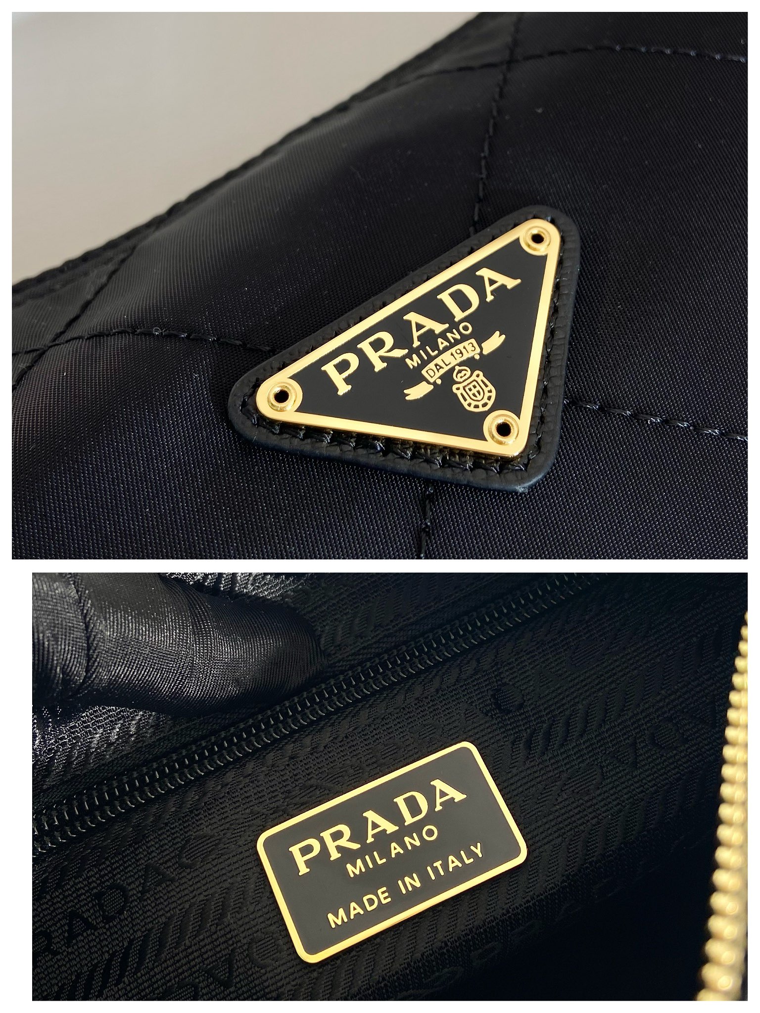 Pra*a vintage chain bag-1bd646-22*19*8cm