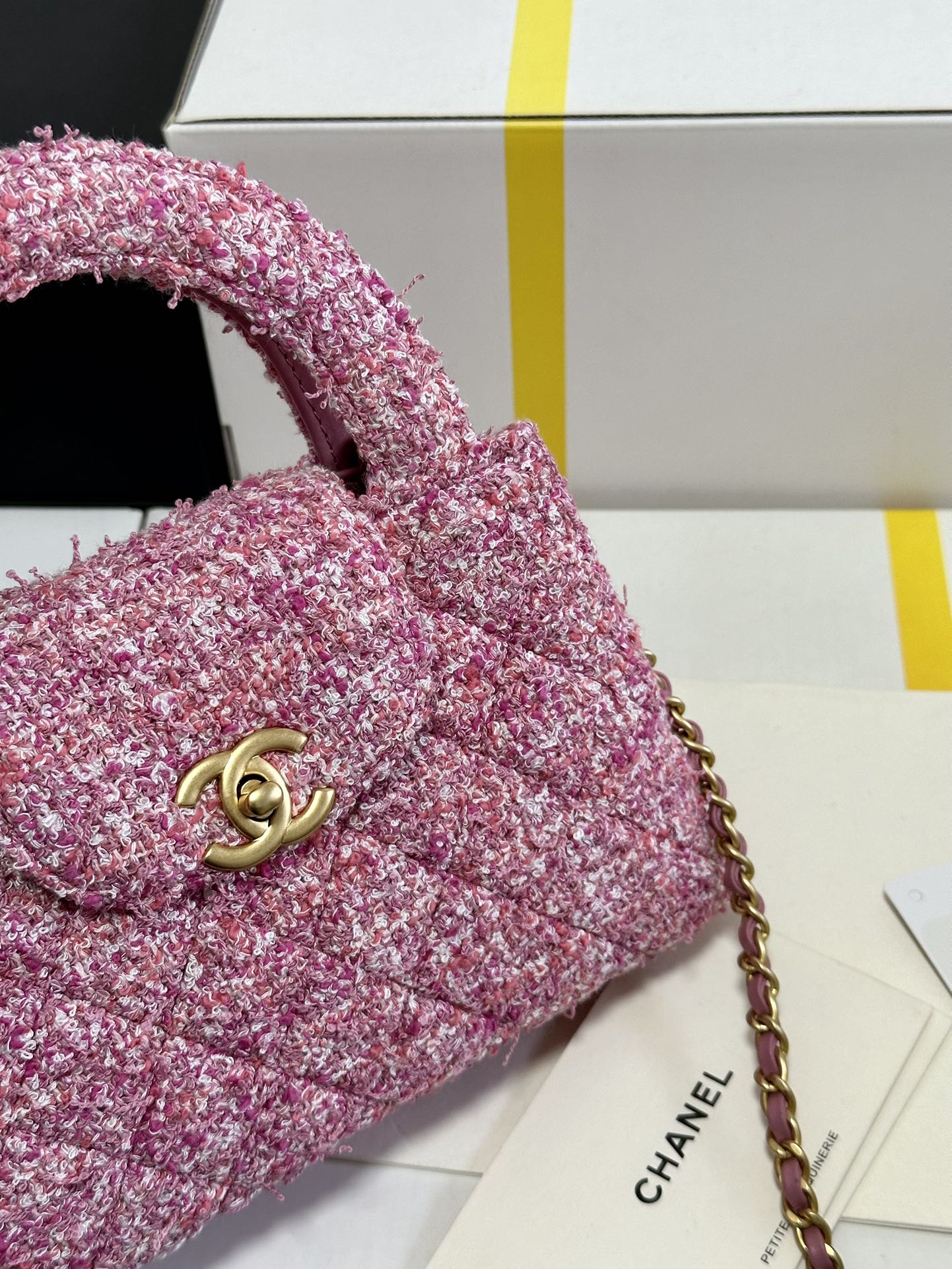 Ch@Nel Kelly Chain Bag-13*19*7CM