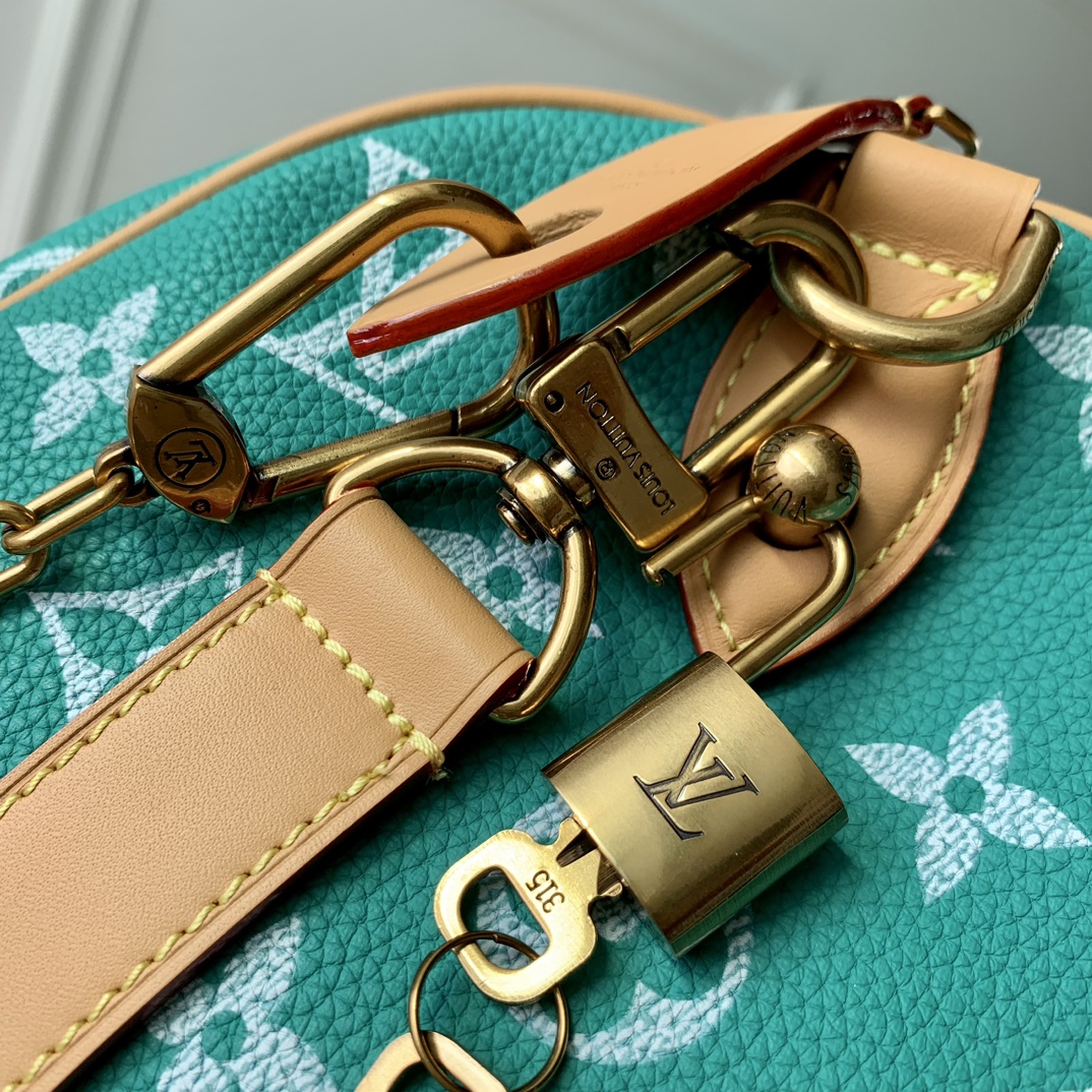 l0*is V*t0n speedy p9 bandoulière 40 monogram leather -40 x 26 x 23cm