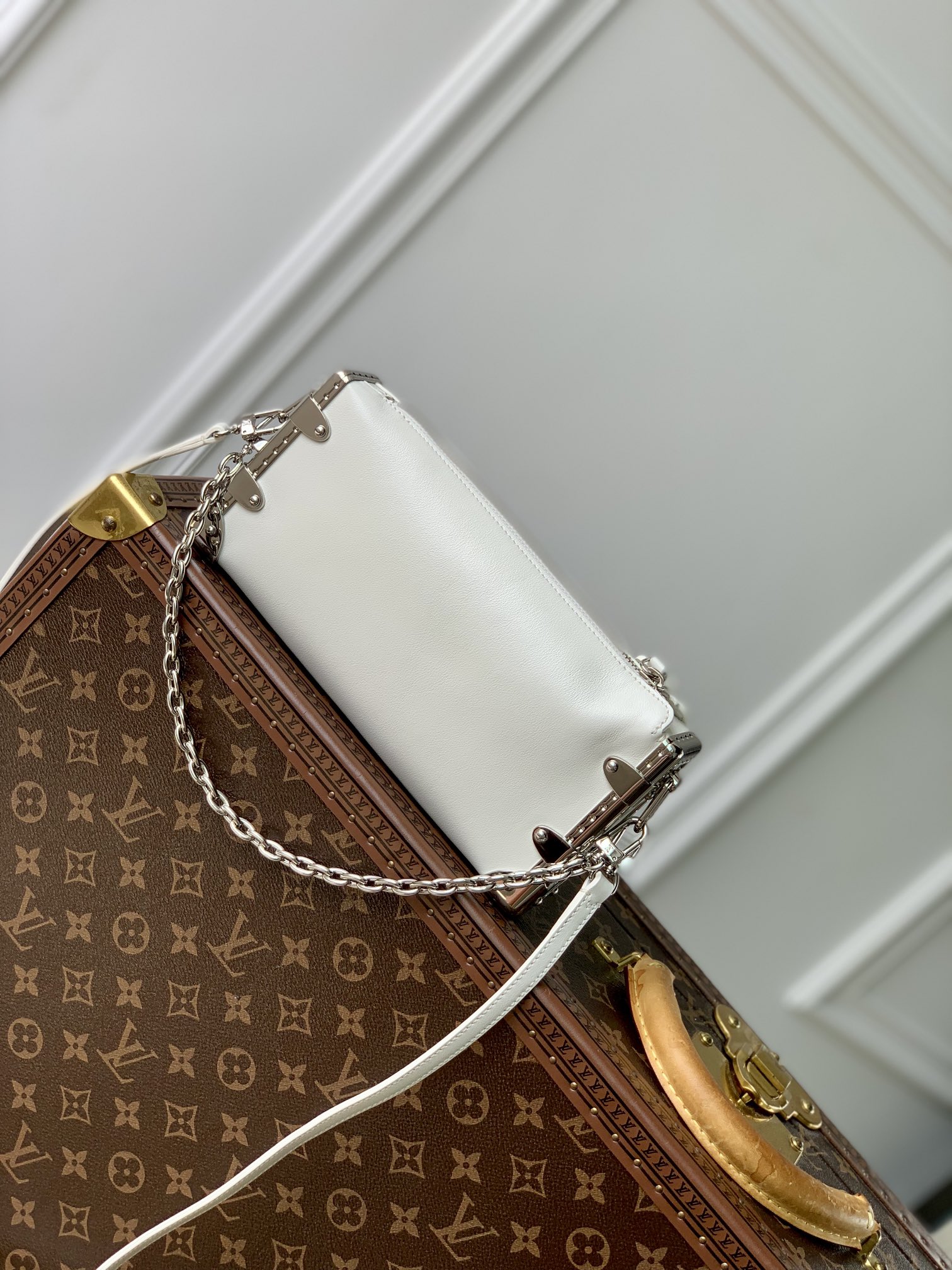 l0*is V*t0n slim trunk--m25445-23 x 12 x 4cm