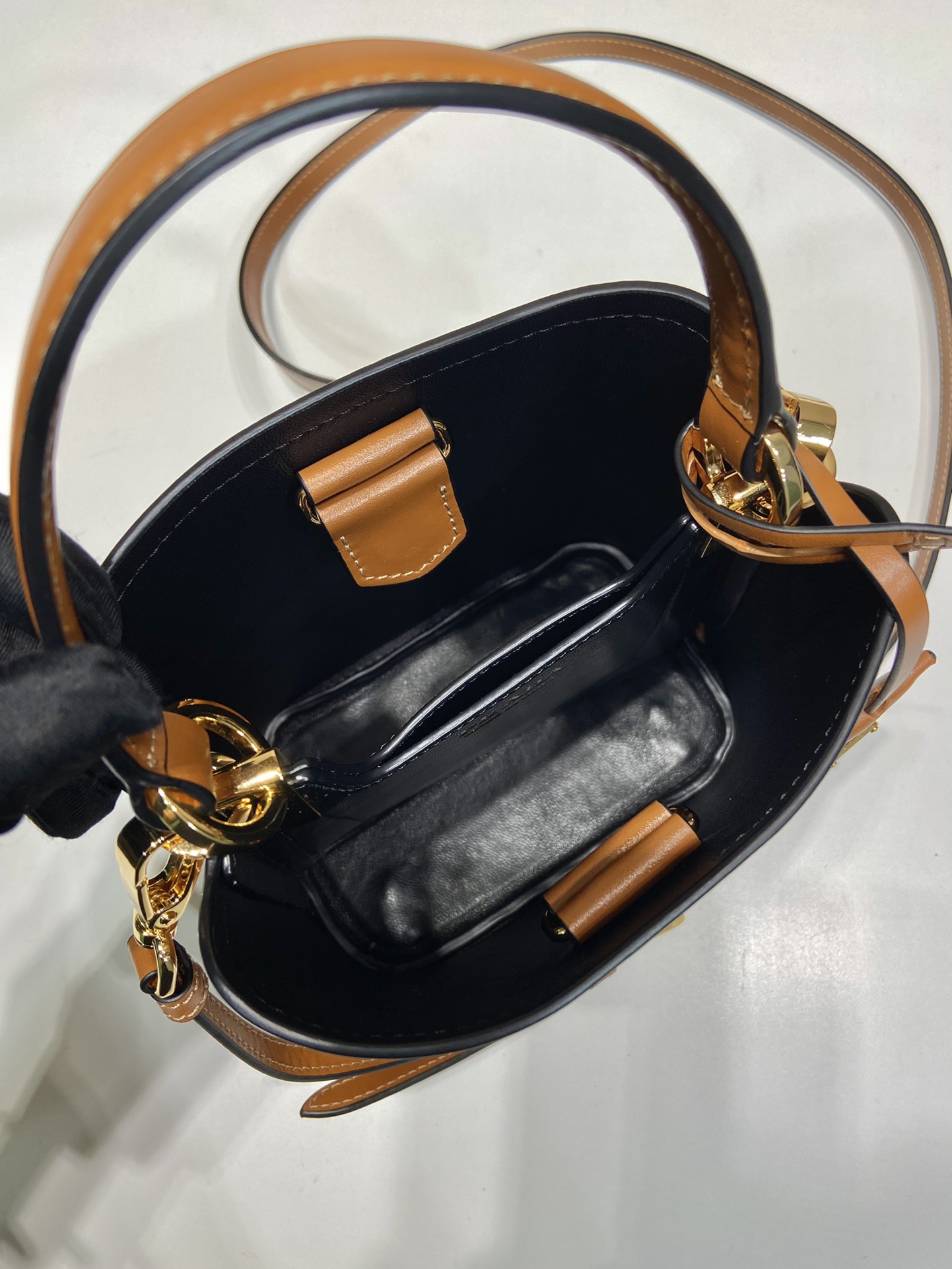 Pra*a 1ba373 tote-15*16*9.5cm