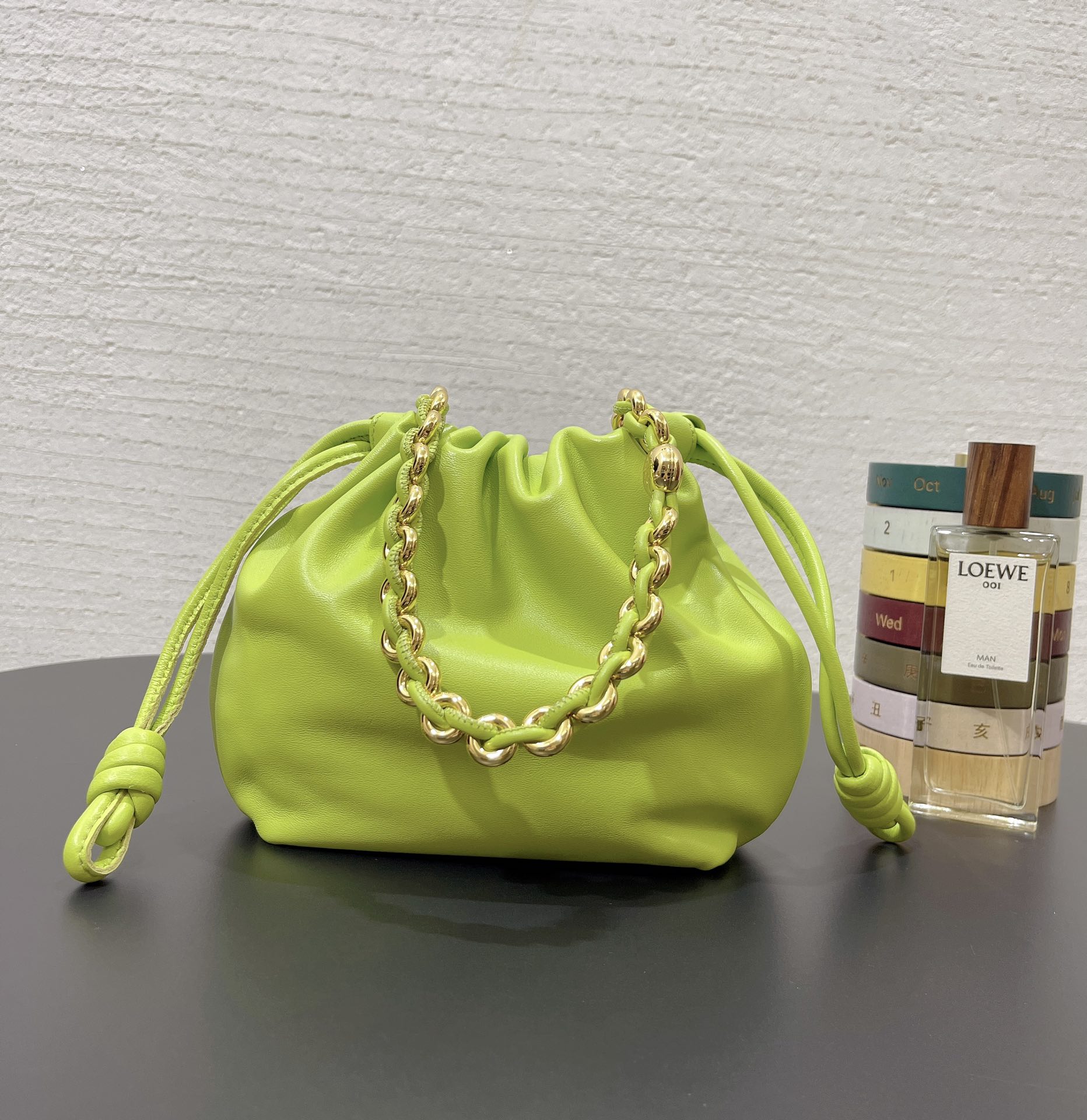 L0ew* flamenco purse 23*5.5*17cm
