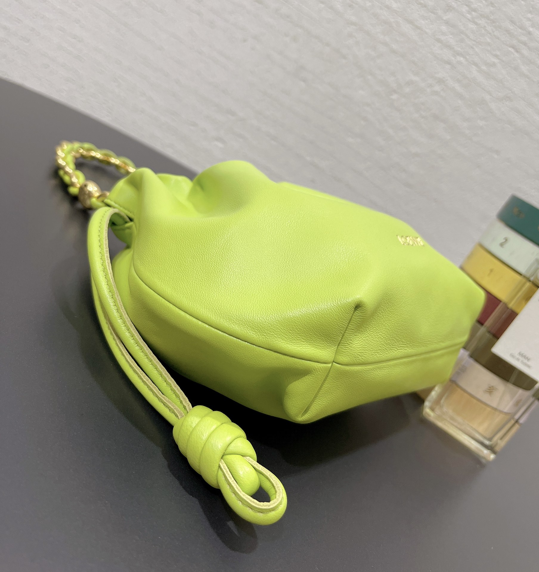 L0ew* flamenco purse 23*5.5*17cm
