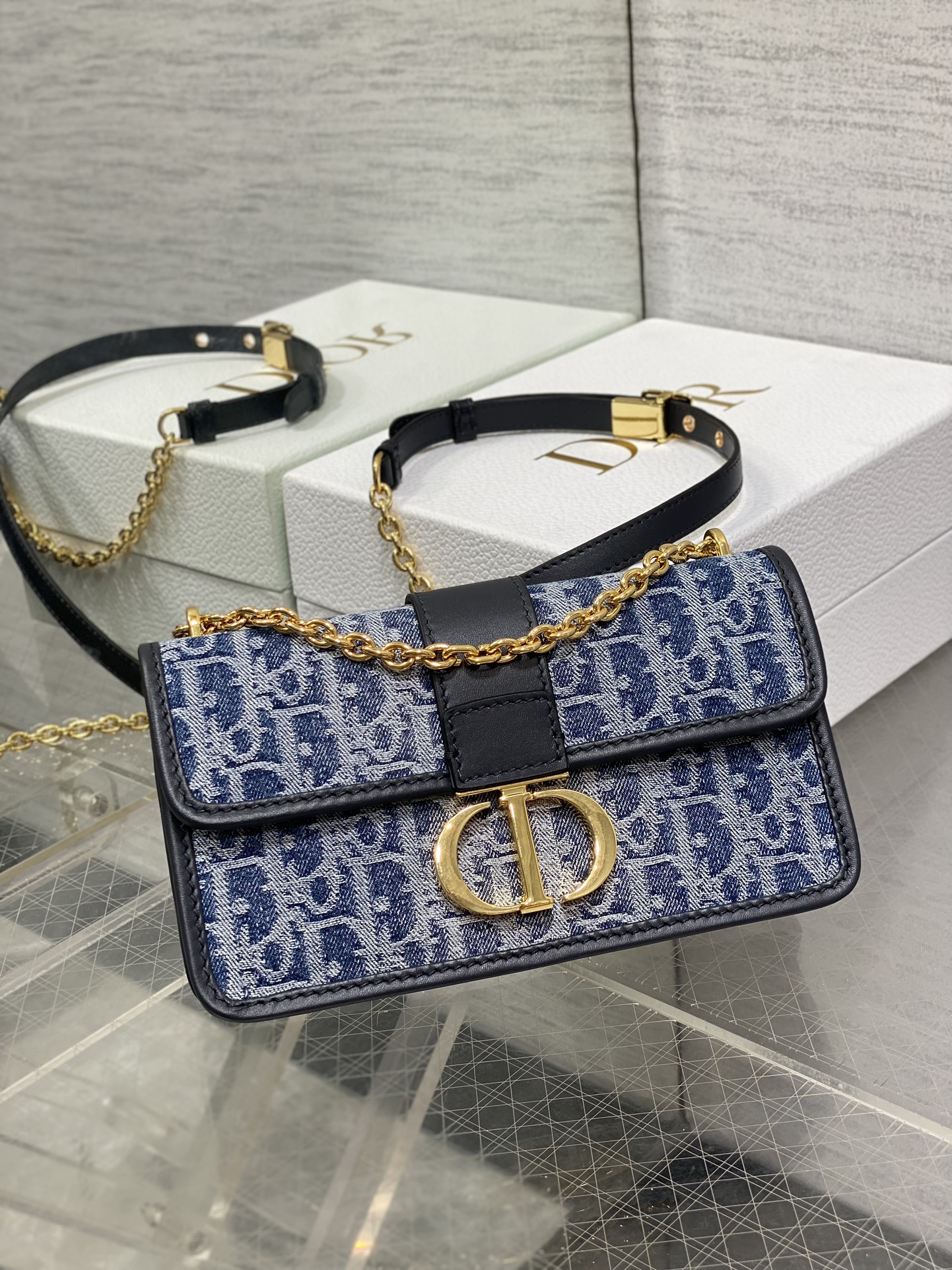Di0r 30 Montaigne Bag-21.5×12×6CM
