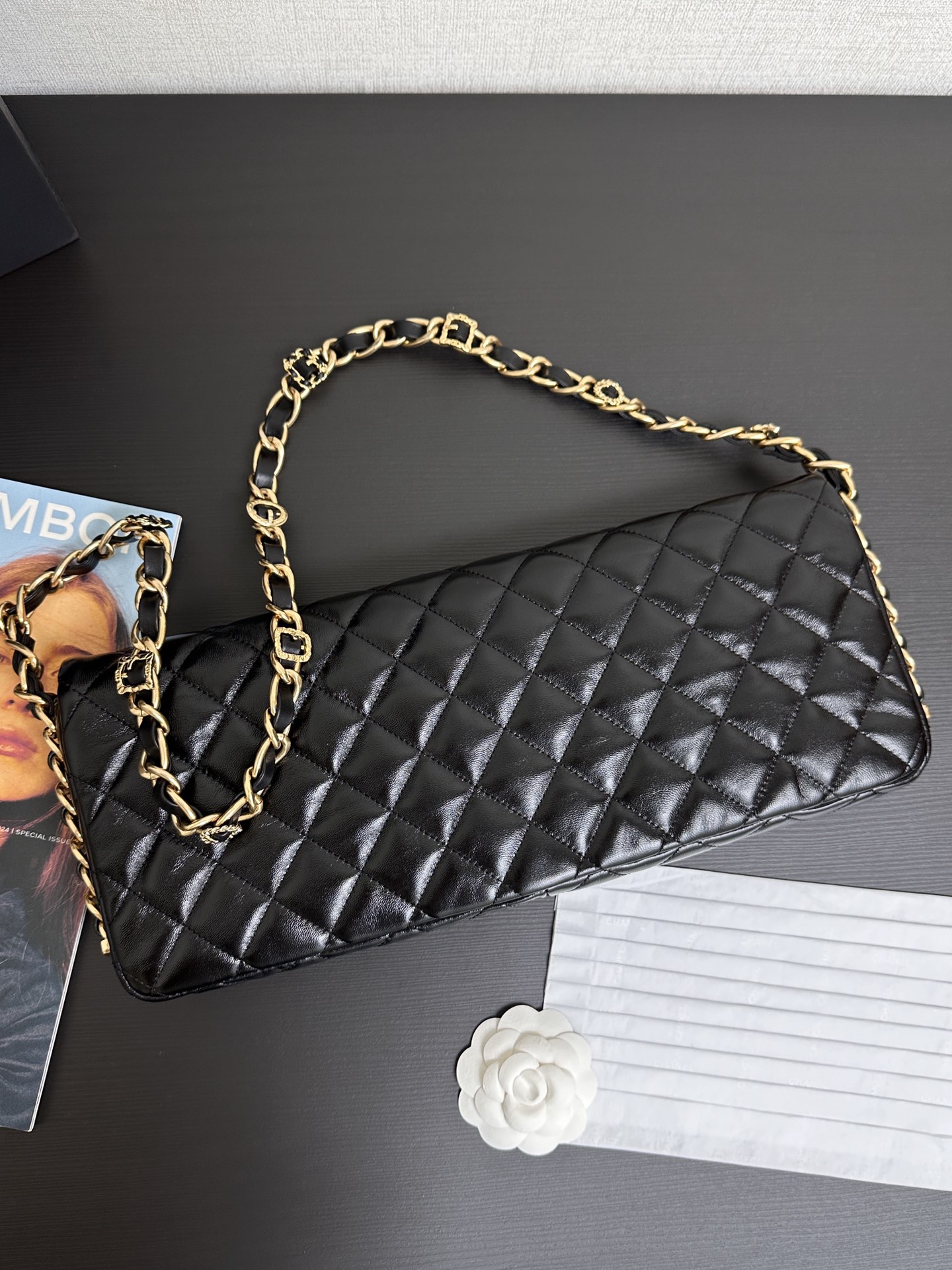 Ch@Nel Flap Bag-38*18*4CM