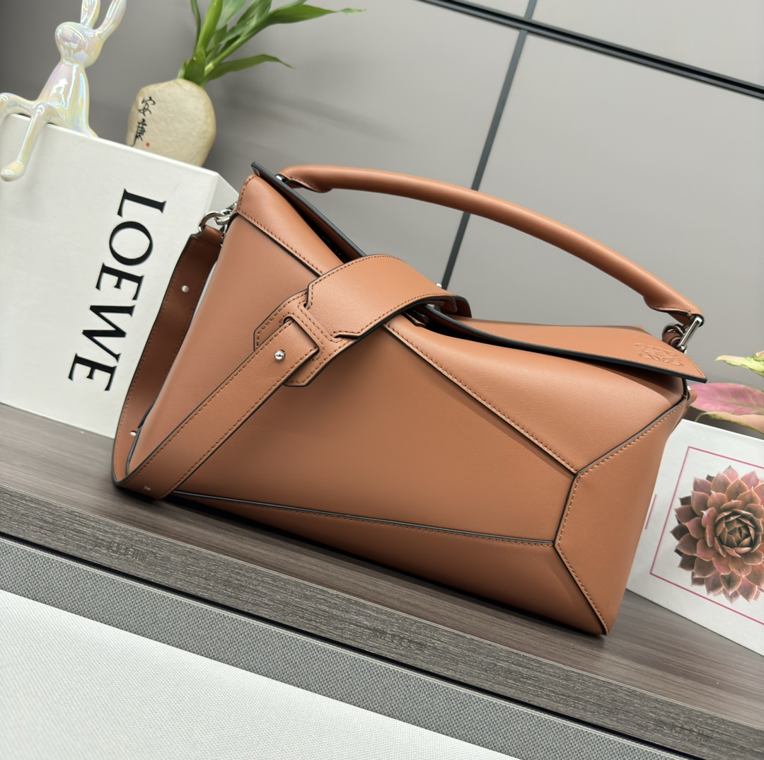 L0ew* puzzle bag-33*14.7*21.5cm