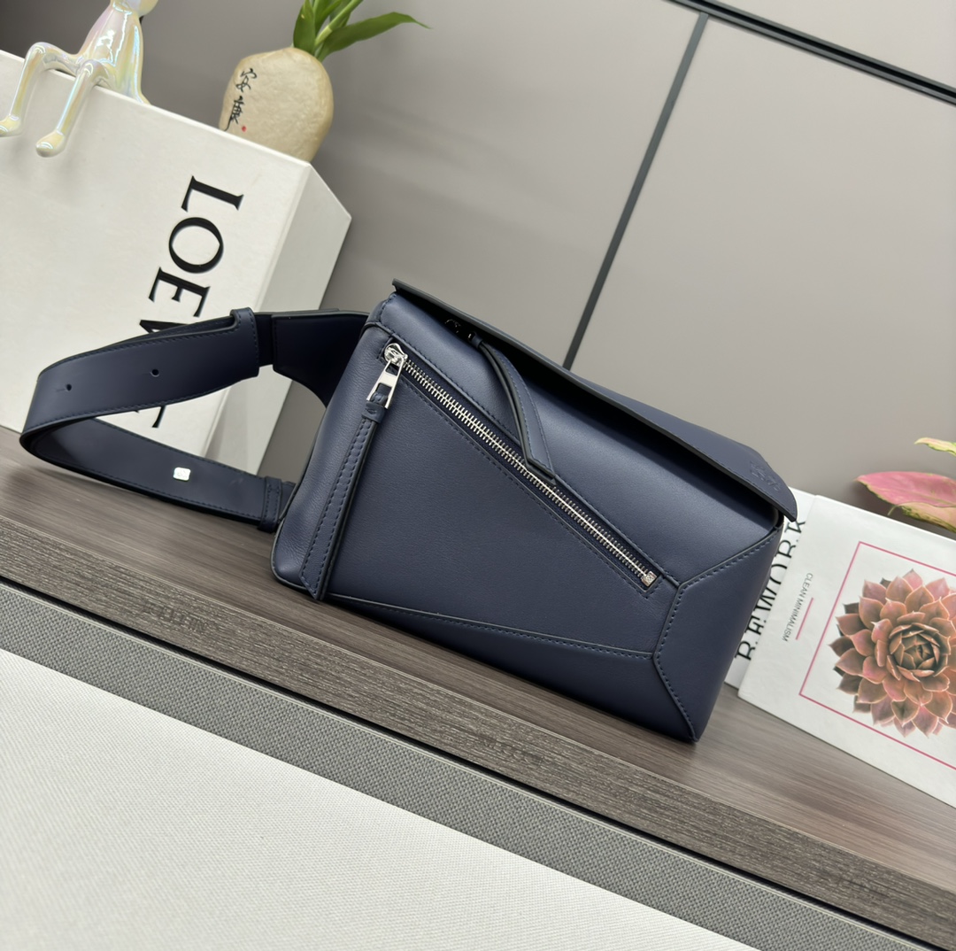 L0ew* puzzle waist bag-24*16*10.5 cm
