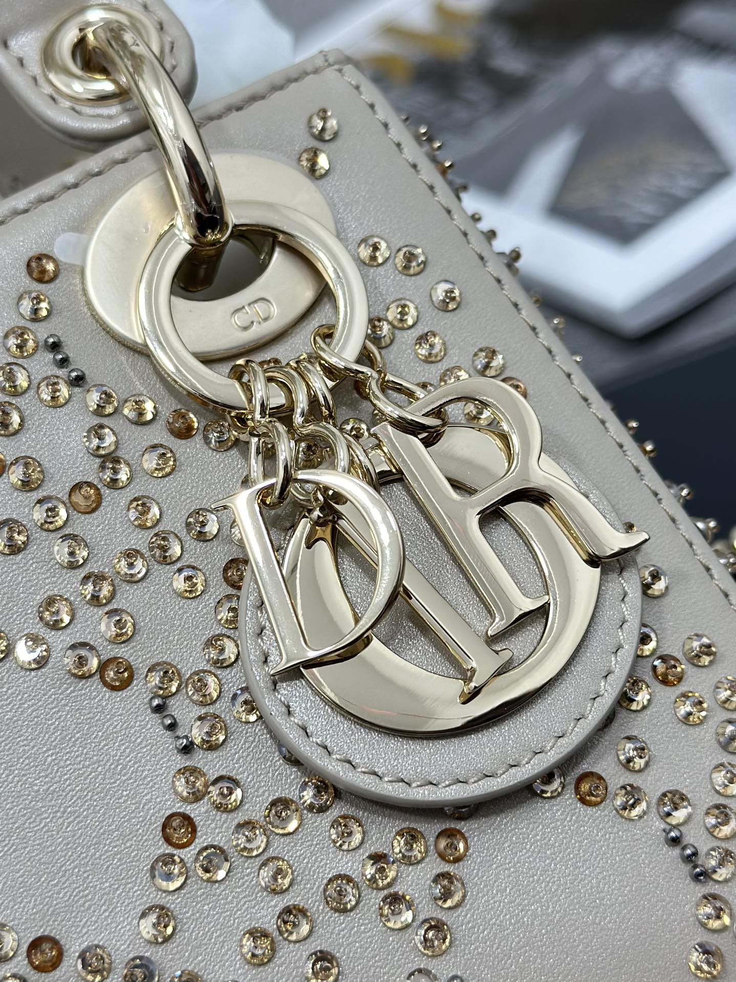lady D*or handle bag-17cm