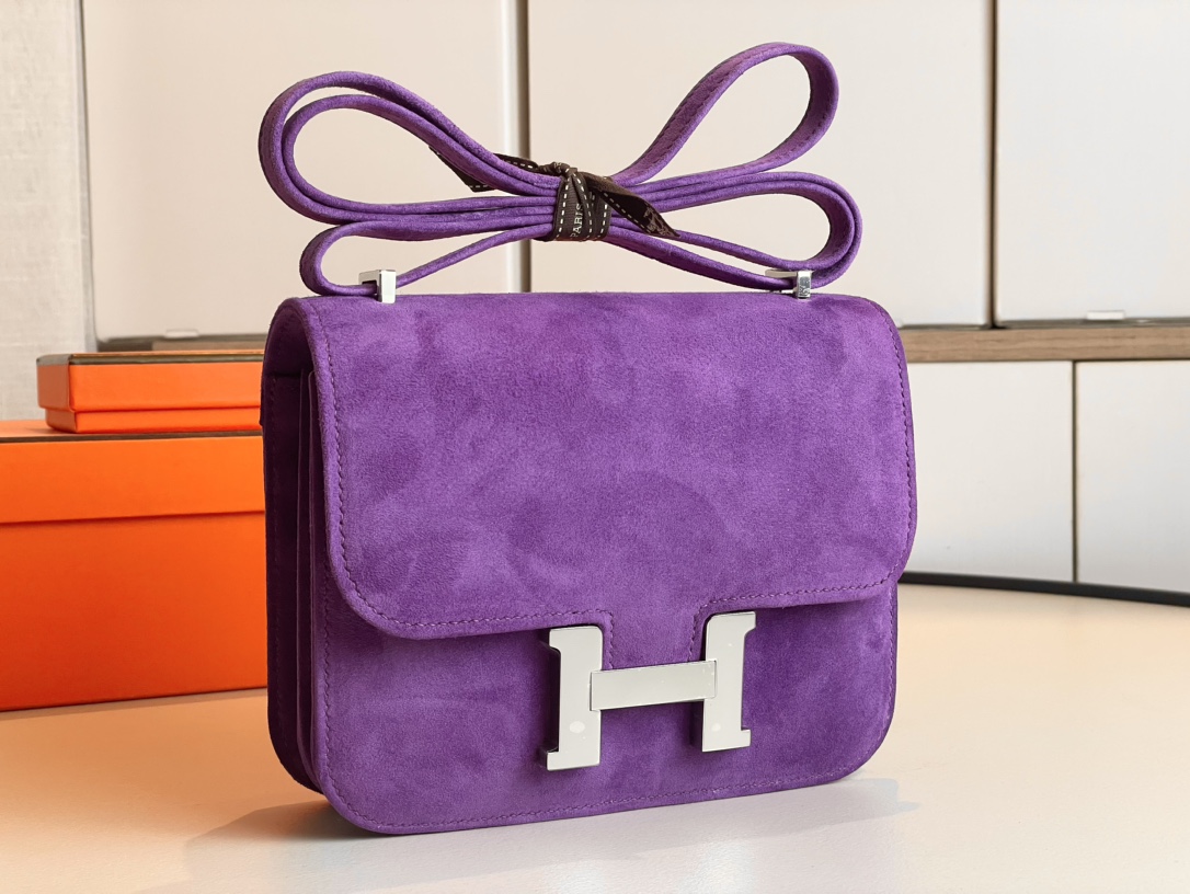 H**mes constance epsom leather-19cm
