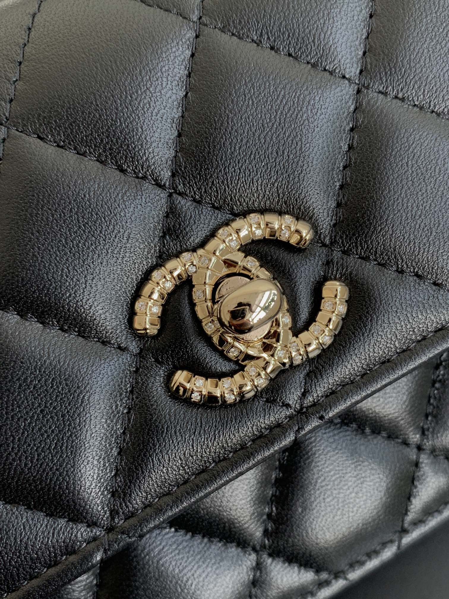 Ch@Nel Flap Bag-18.5×10×4.5CM