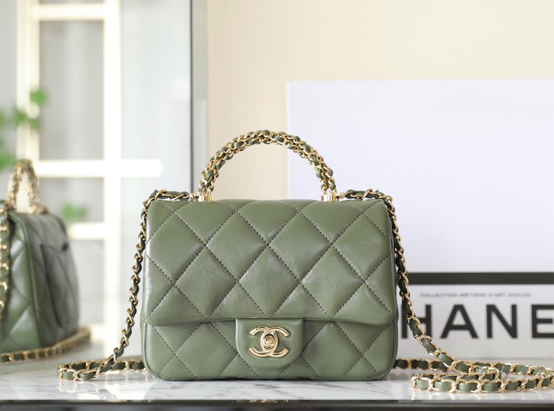 Ch@Nel Flap Bag-14×19×8.5CM
