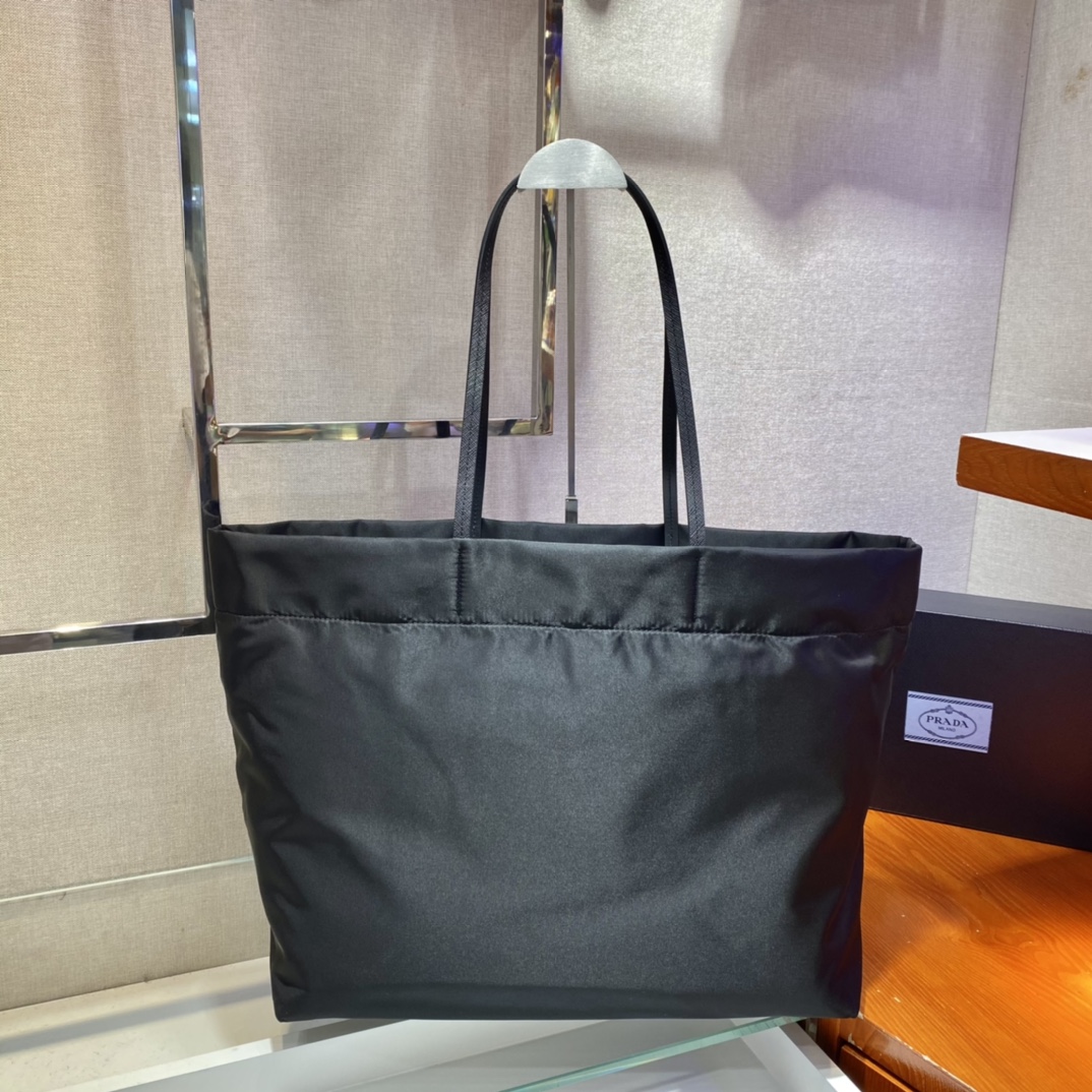 Pra*a 1bg107 tote bag-40*34*16cm