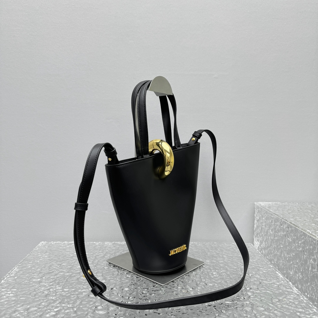 Ja*qvemvs le petit bambo bag-10*10*20cm