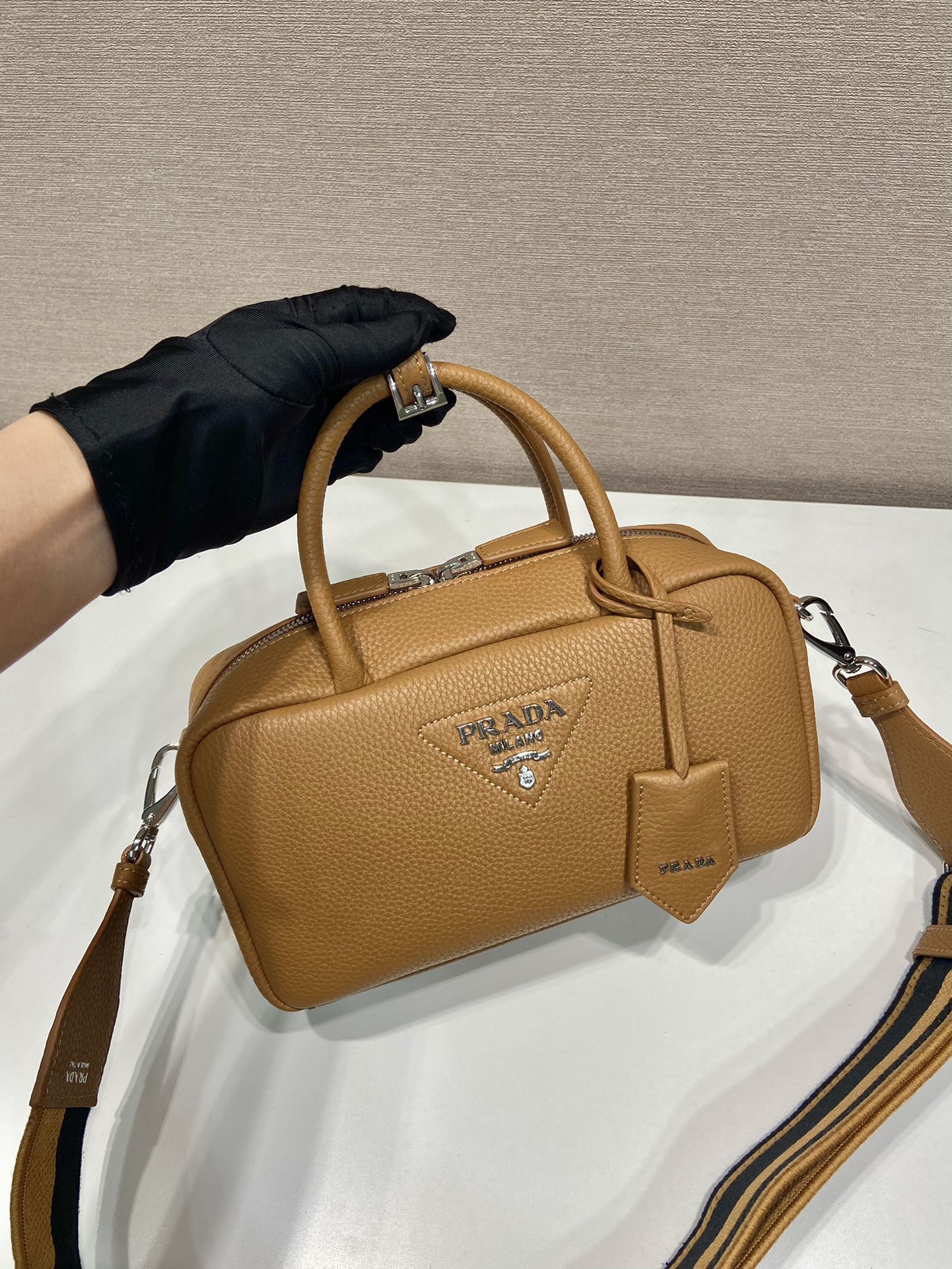 Pra*a top handbags-1bb102-24*12*8.5cm