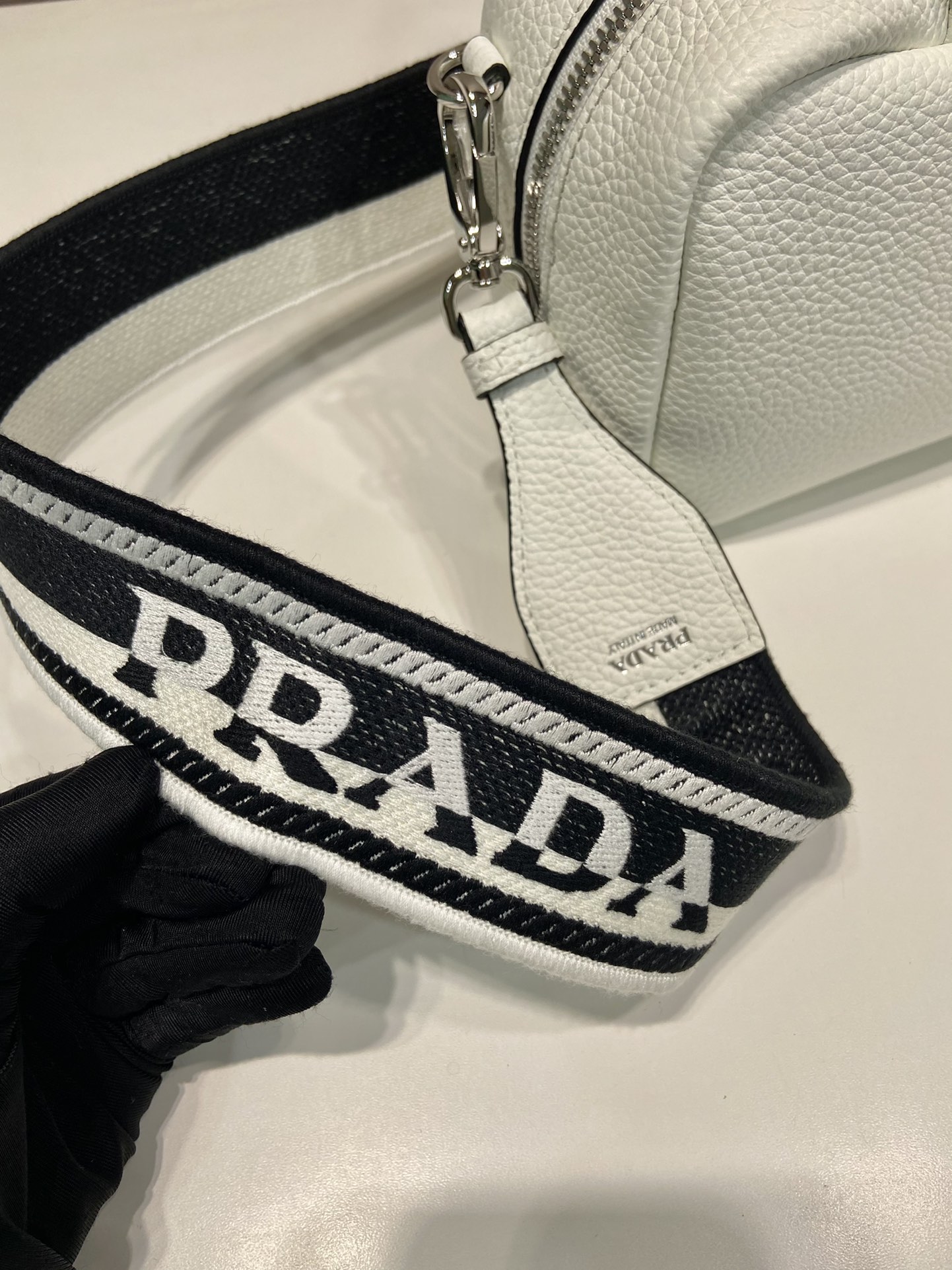 Pra*a top handbags-1bb102-24*12*8.5cm