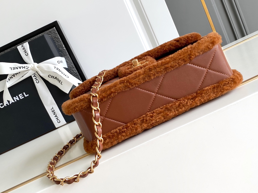 Ch@nel Flap Bag-16 x 23.5 x7.5CM