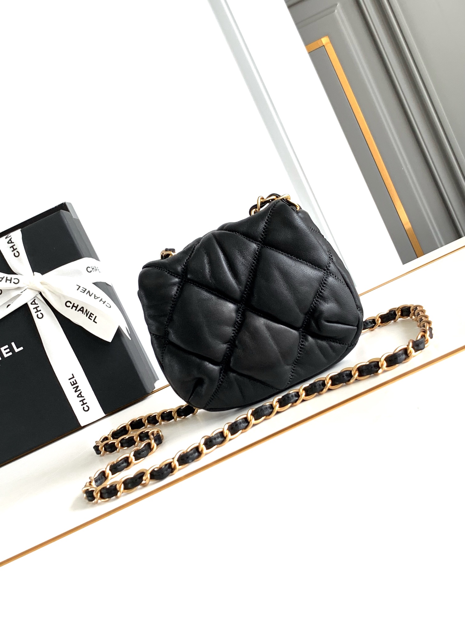 Ch@nel Saddle Bag-15.5/14/3CM