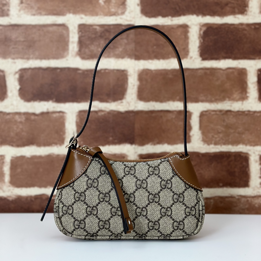gvc*1 gg emblem S*per mini shoulder bag-23*13*2cm