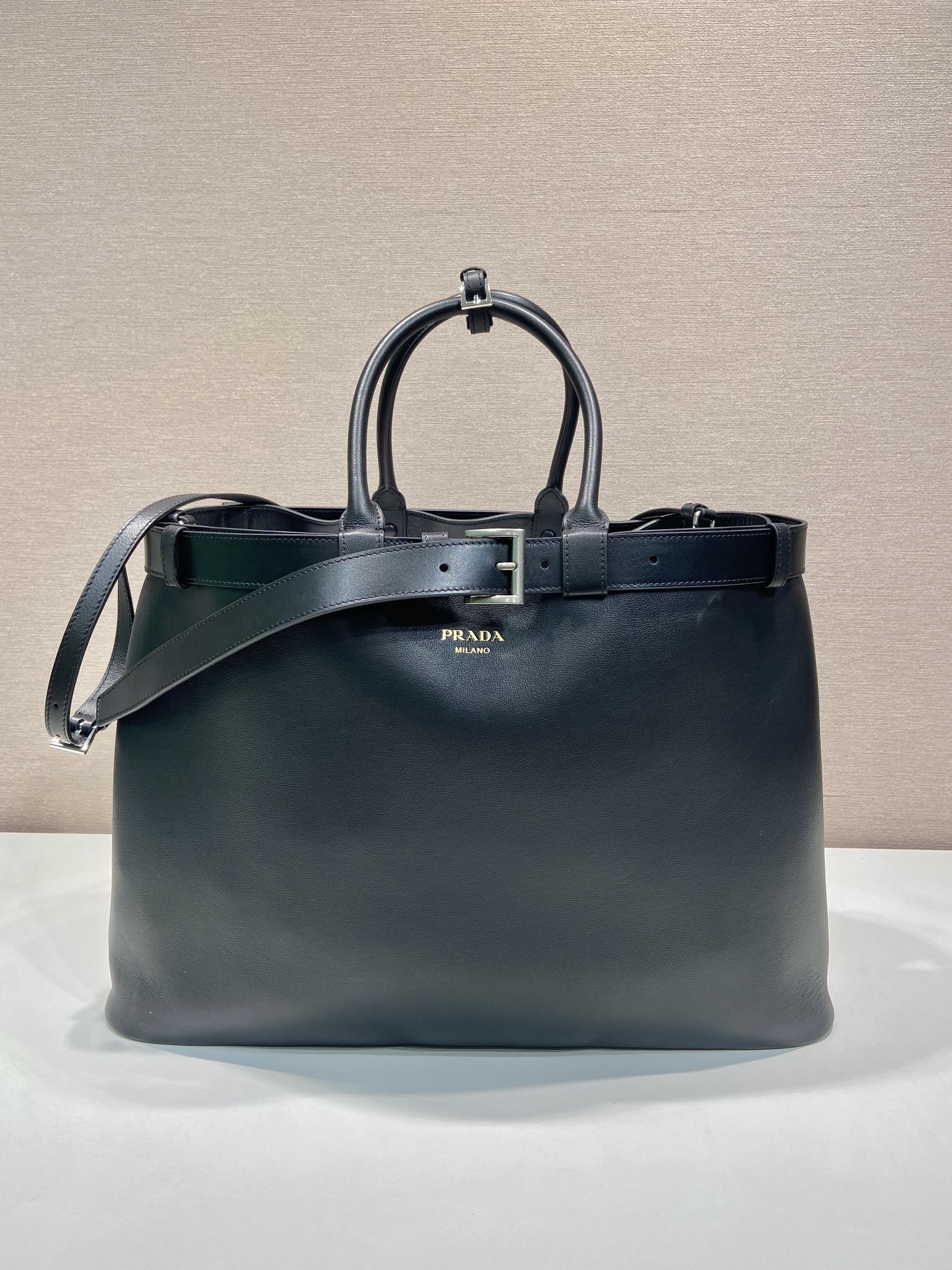 Pra*a 1bg126 tote bag-48*34*18cm