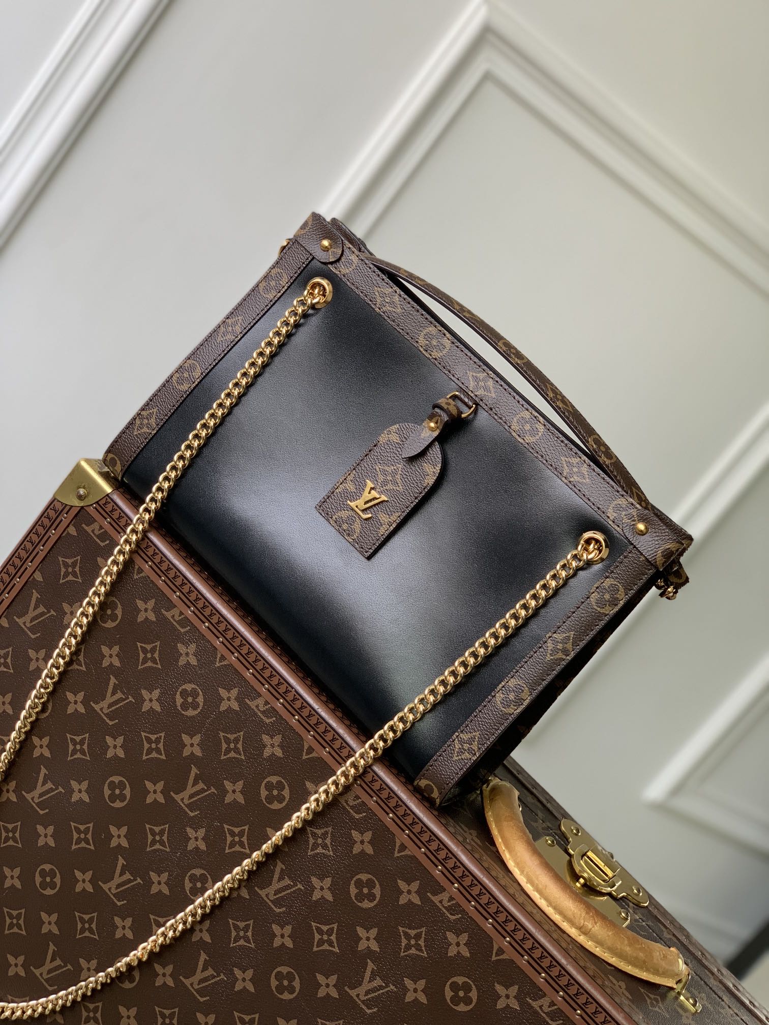 l0vis Vvtt0n nova mm black calf-m13140-20 x 9 x 31cm