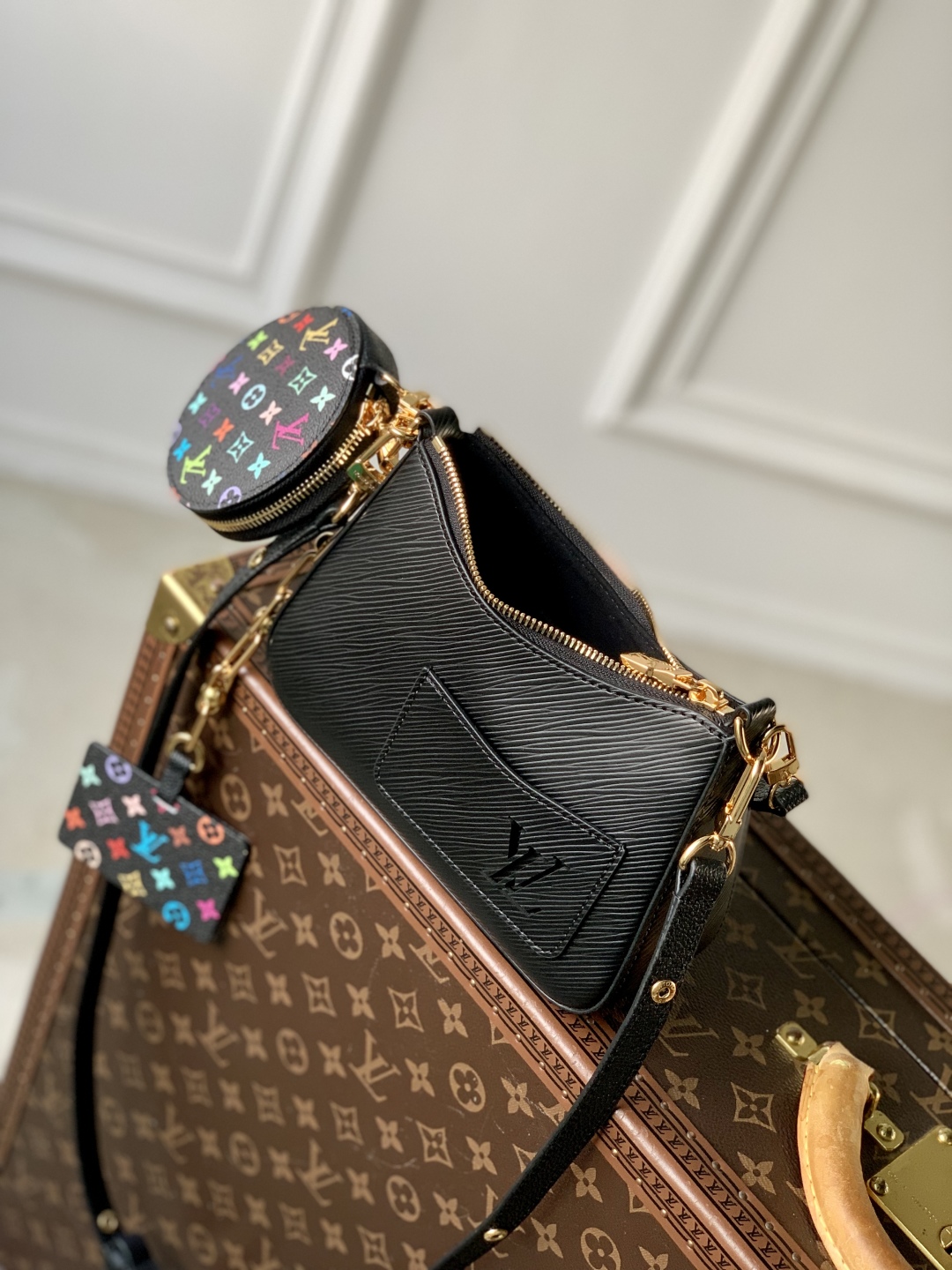 LV x TM Marellini Epi Leather - Women - Handbags-M13099-13.5 x 6.5 x 19CM