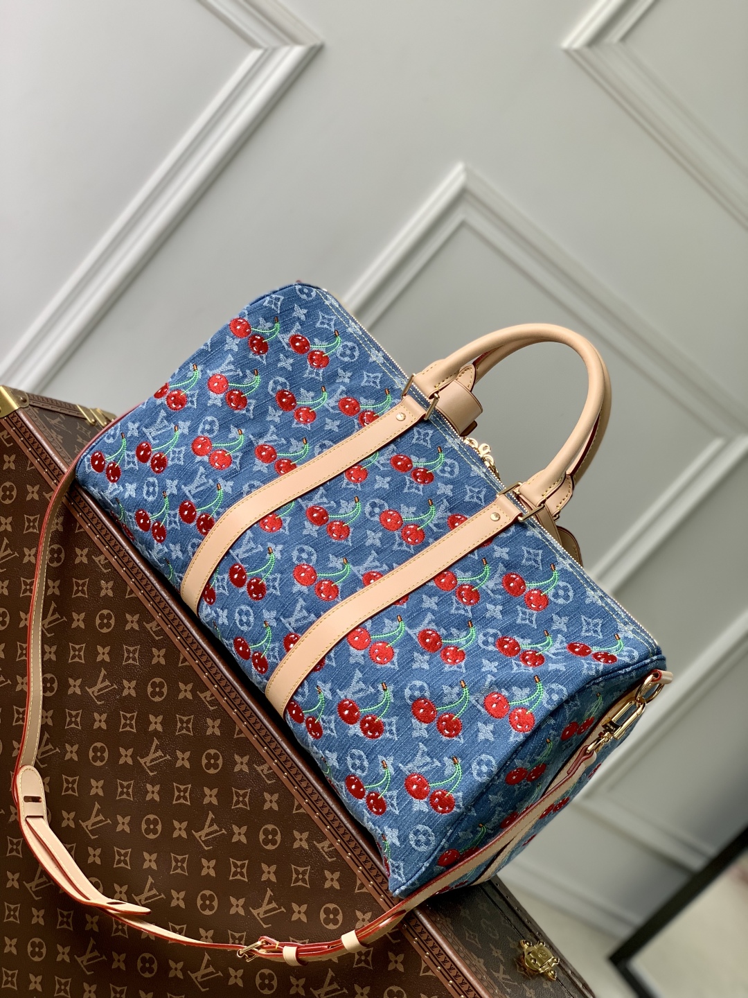 l0vis Vvtt0n keepall bandoulière 45-m13875-45 × 27 × 20cm