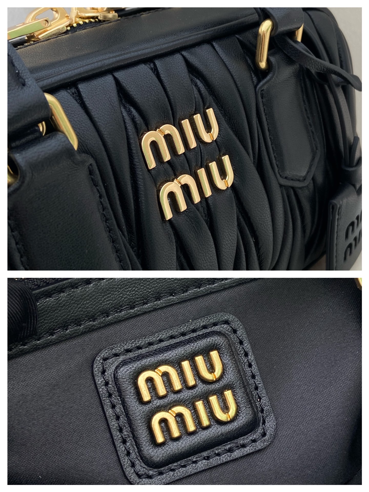 M1um1u vintage rectangular bag-23*12*8cm