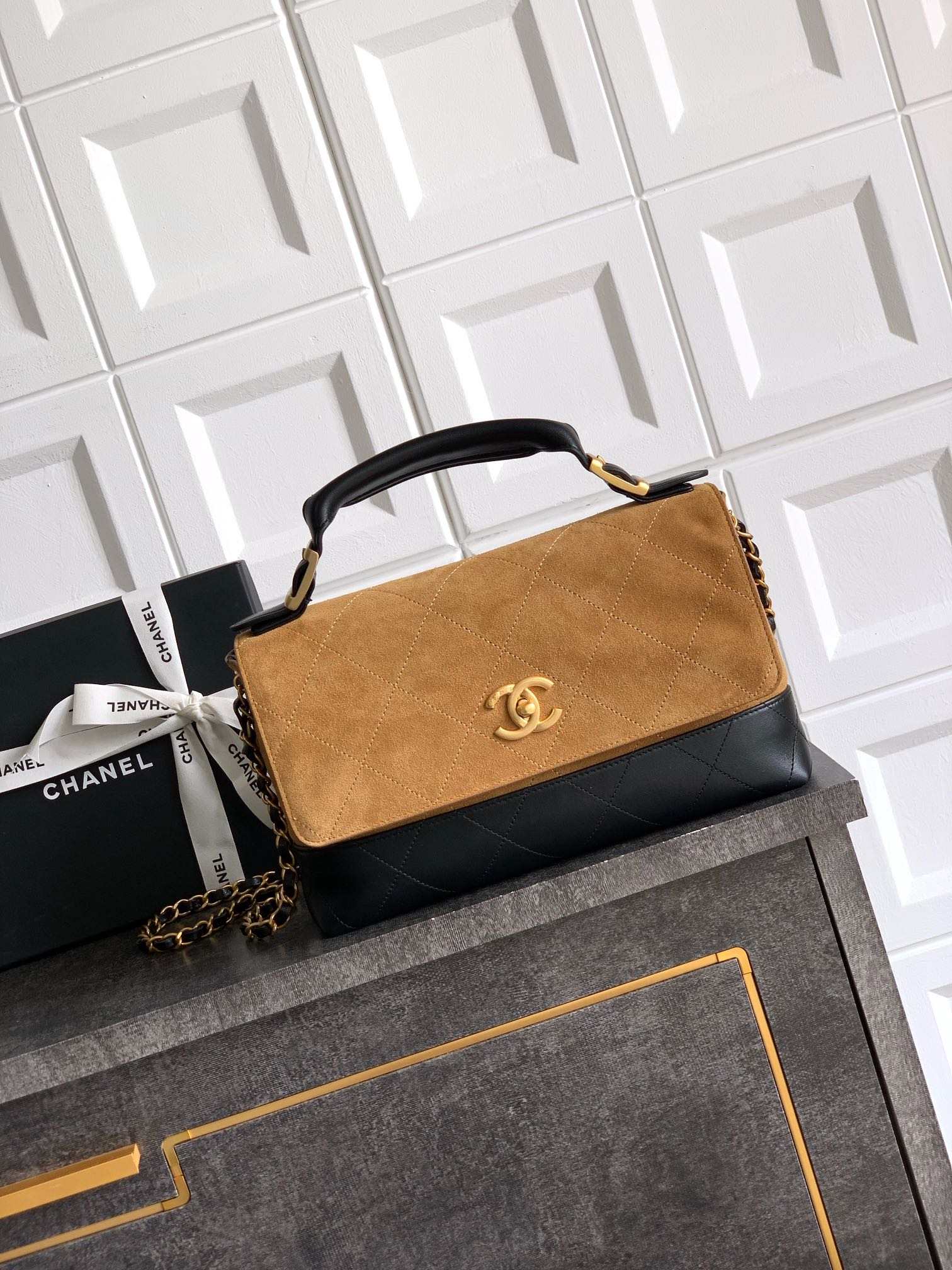 Ch@nel Flap Bag-18x29 x8CM