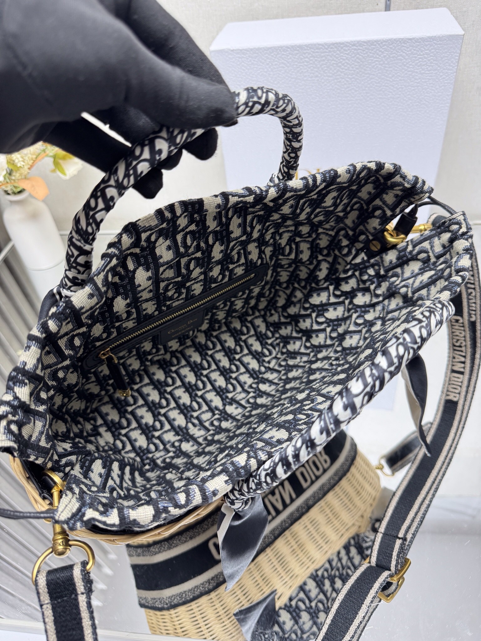 *Diro Oblique Panier Chapeau Bag-27*20*13CM