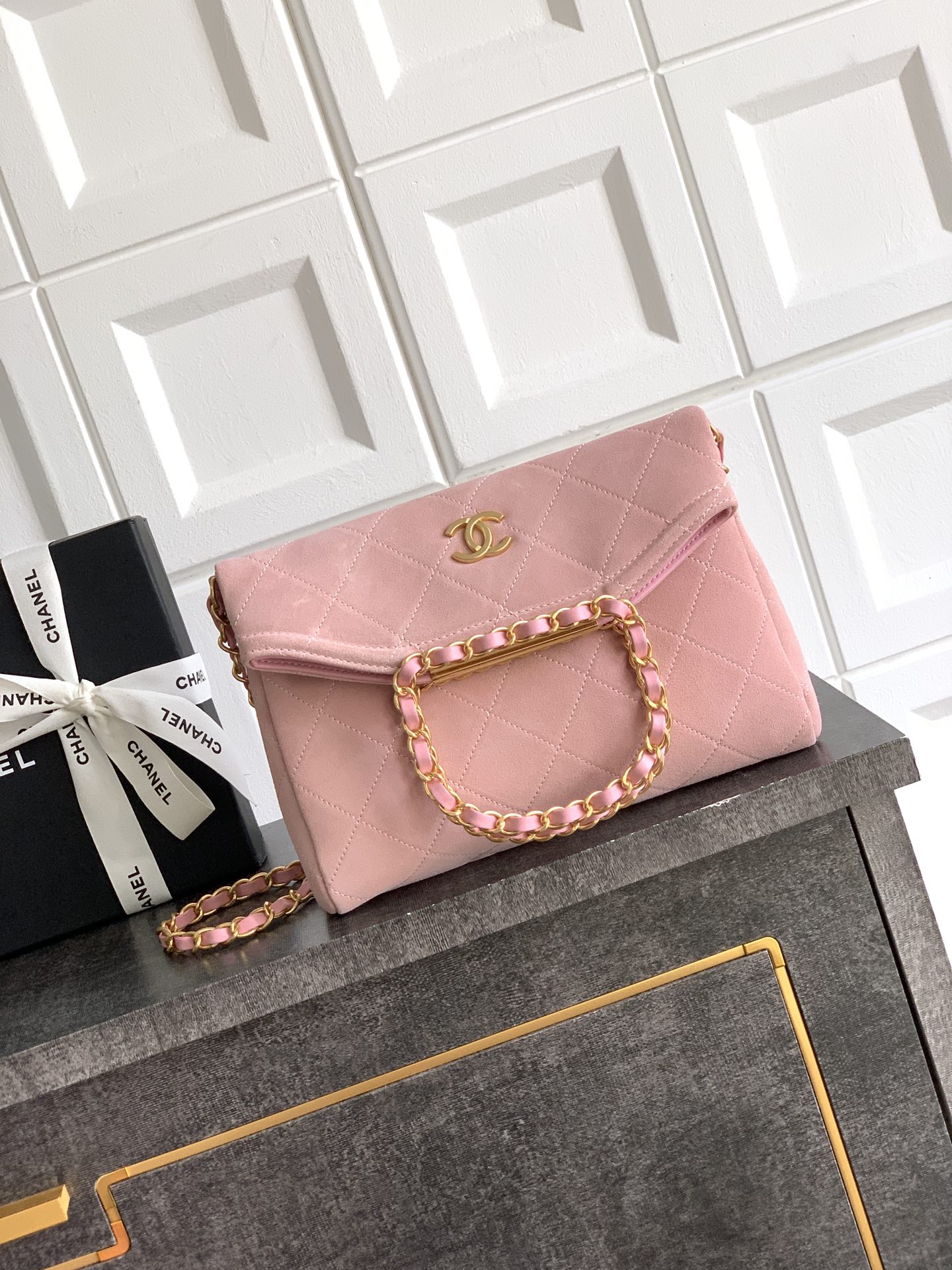 Ch@nel Vinatage Flap Bag-24.5 X 17×6.5CM