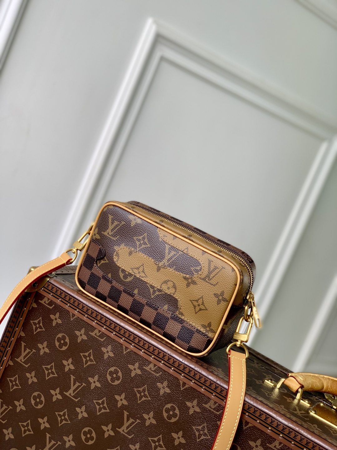 l0vis Vvtt0n trocadéro bag-m26020-13 x 6.5 x 20cm