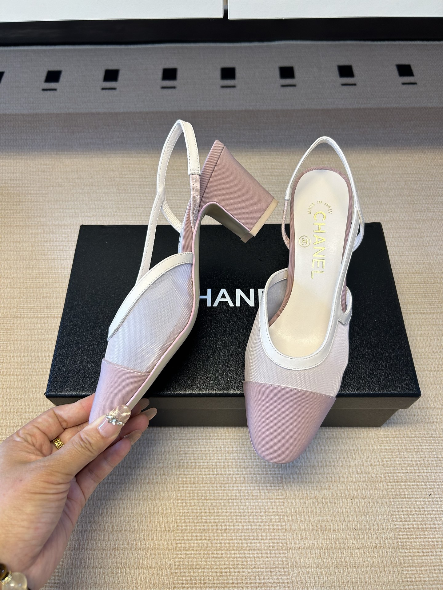 Cha*el Slingback-5.5CM