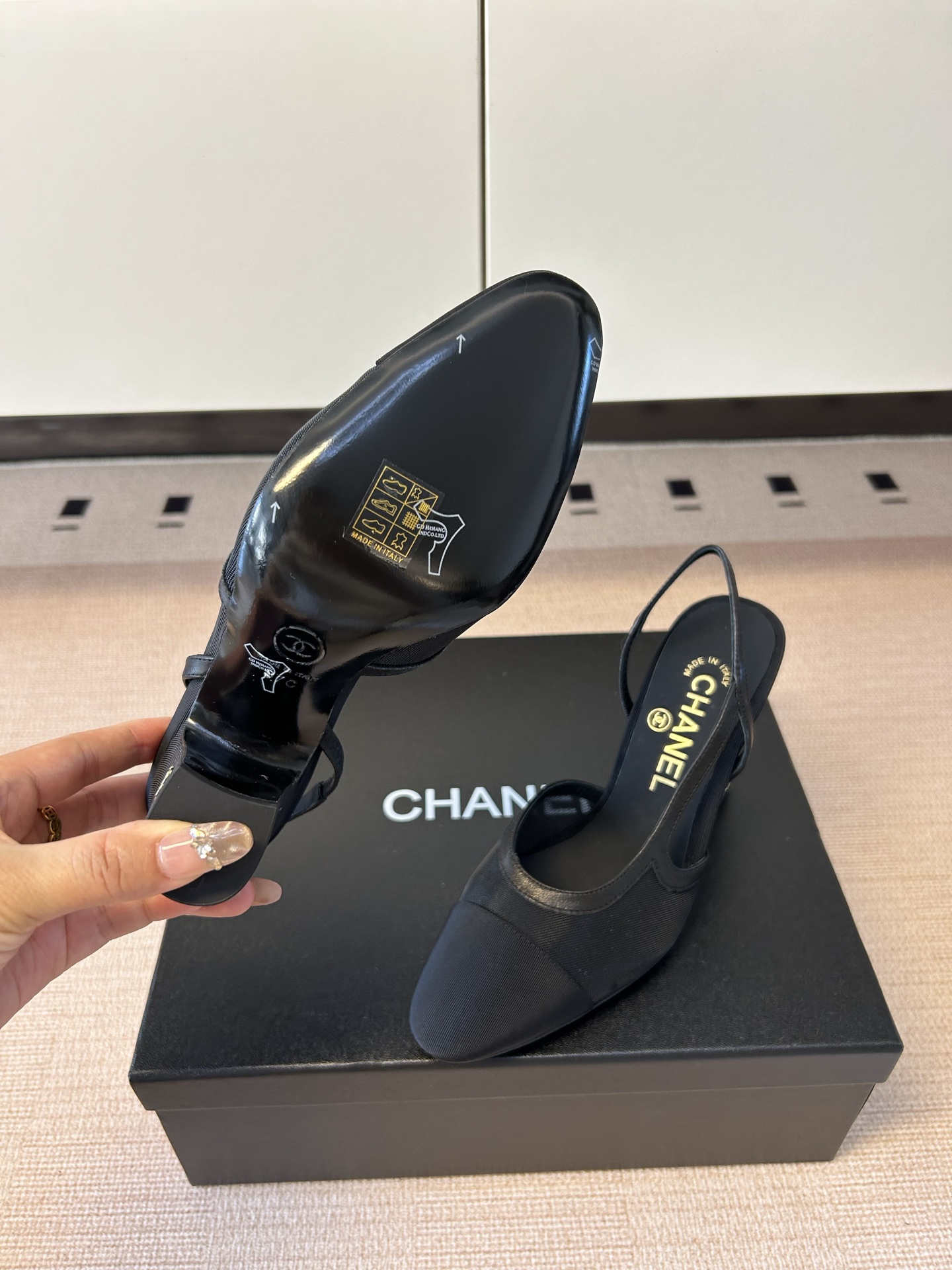 Cha*el Slingback-5.5CM